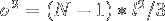 $\sigma^2 = (N-1) * l^2 / 3$